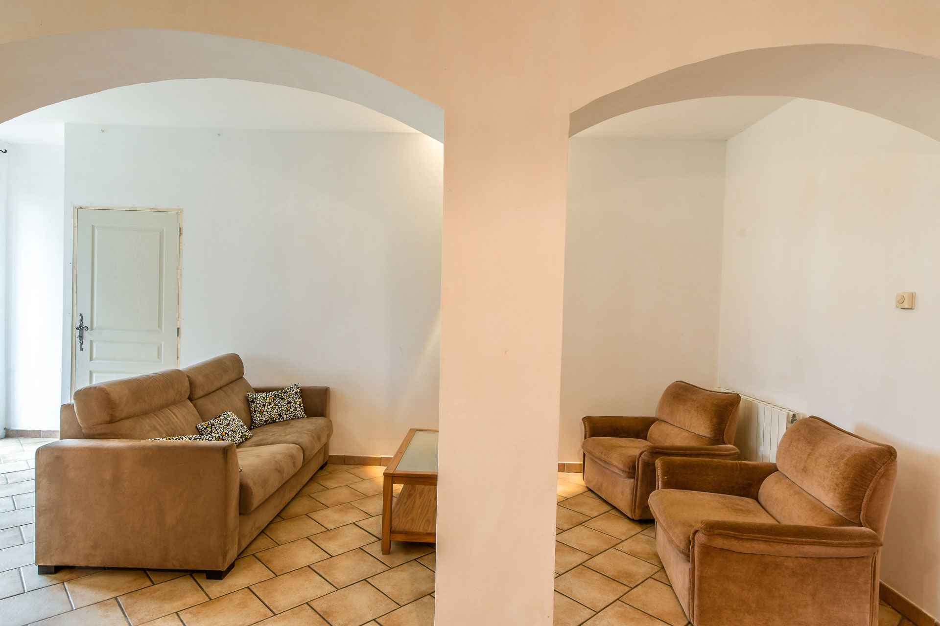 Salle commune du gîte Luberon