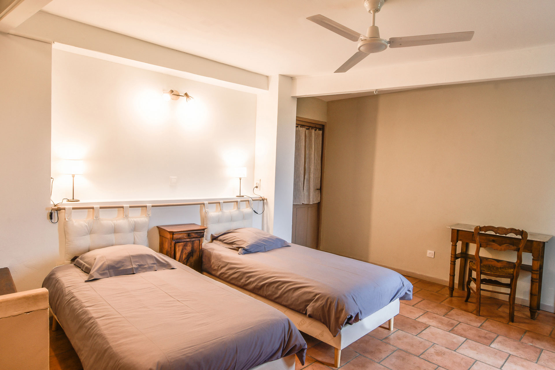 Chambre Thym au rez-de-chaussée