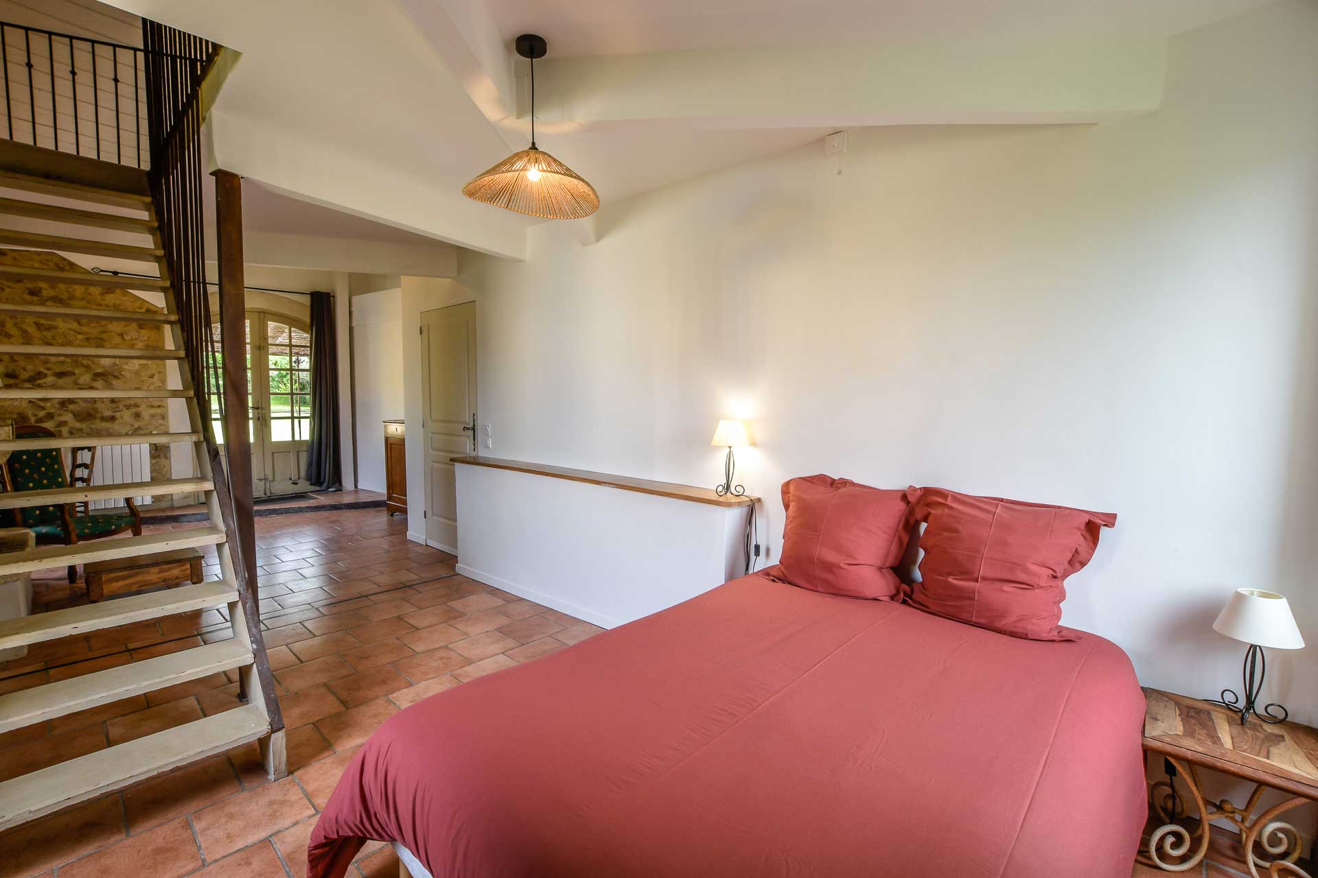 Mezzanine de la chambre Romarin