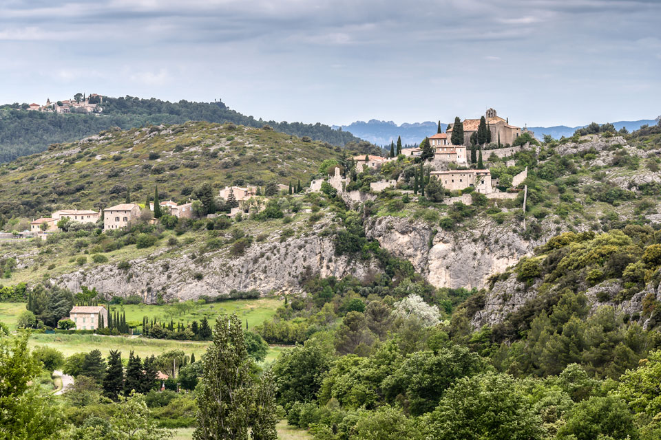 Village de Méthamis en Vaucluse